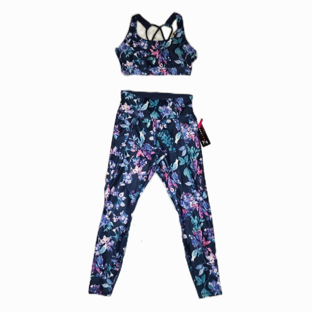 PBX Pro 2pc Floral Yoga Outfit - Picture 2 of 5